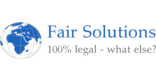 Fair Solutions [100% legal - what else?] NPO NGO Verein Logo